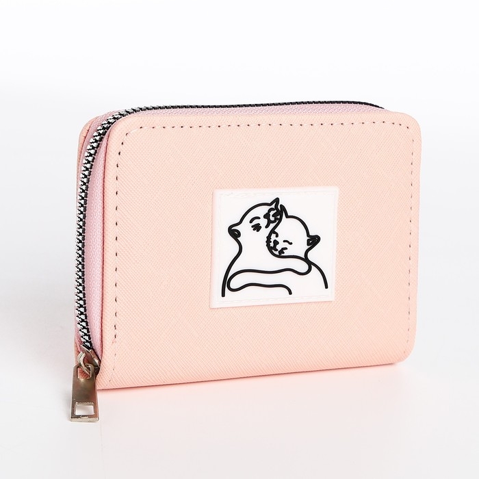 Кошелек женский "Котики&raquo; 12,5х9х2 см