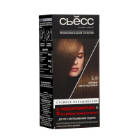 Cтойкая крем-краска для волос Сьесс Color, тон 5-8, ореховый светло-каштановый Cтойкая крем-краска для волос Сьесс Color, тон 5-8, ореховый светло-каштановый