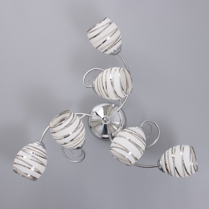 Люстра "Венда" 6х40Вт Е27 Хром МОДЕЛЬ: 2800089