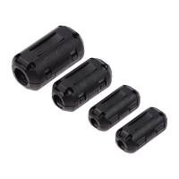 Шумоподавитель кабельных систем с ферритовым сердечником, набор 4 шт, D-3/5/7/9 мм Шумоподавитель кабельных систем с ферритовым сердечником, набор 4 шт, D-3/5/7/9 мм