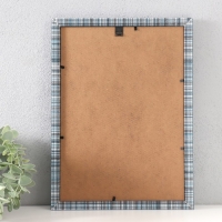 Фоторамка МДФ формат А4 "Шотландская клетка на тёмно-коричневом" 1,5х24х32,7 см Фоторамка МДФ формат А4 "Шотландская клетка на тёмно-коричневом" 1,5х24х32,7 см