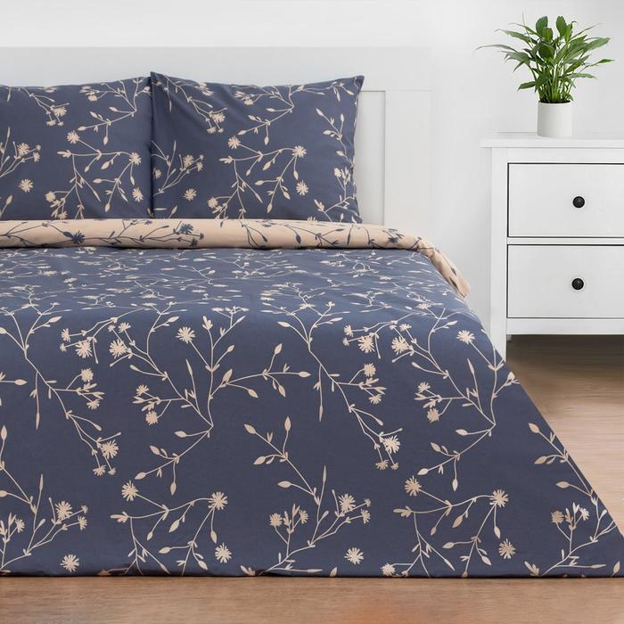 Постельное белье Этель евро &laquo;Flowers&raquo; 200*217 см,220*240 см,70*70 см -2 шт.