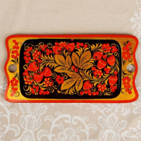 Сухарница &laquo;Стандарт&raquo;, 30&times;15 см, хохлома, микс