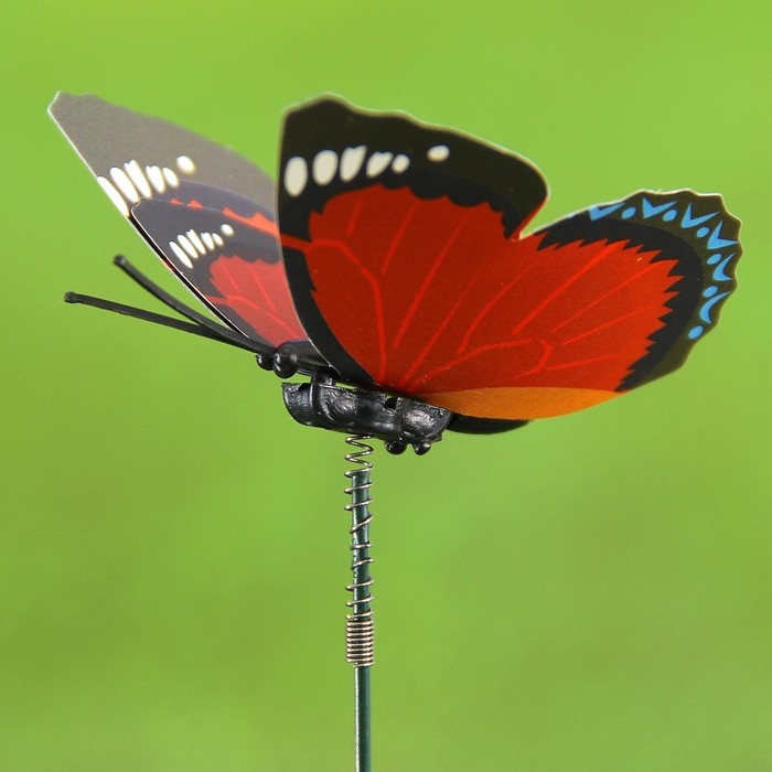 Штекер Штекер "Бабочка Дельфиус" 25см, набор 15шт, МИКС