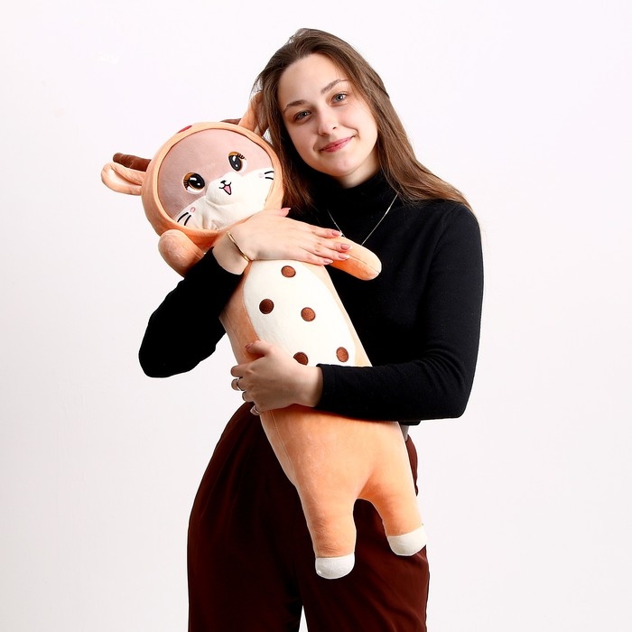 Мягкая игрушка &laquo;Котик&raquo;, в костюме оленёнка, 90 см