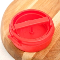 Форма для котлет Доляна Stufz, 13&times;12&times;5,5 см, цвет красный