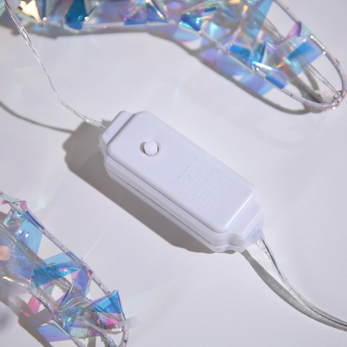 Светодиодная фигура &laquo;Олень&raquo;, 30 &times; 52 &times; 14 см, текстиль, металл, 220 В, свечение тёплое белое