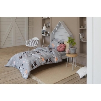 Постельное белье "Этель" 1.5 сп Best friend 143*215 см, 150*214 см, 50*70 см -1 шт,100% хл, бязь Постельное белье "Этель" 1.5 сп Best friend 143*215 см, 150*214 см, 50*70 см -1 шт,100% хл, бязь