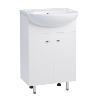 Комплект мебели: Тумба "Вега 55" + раковина "Элегия"/"Исеть 55", 57,5 х 49,5 х 85 см Комплект мебели: Тумба "Вега 55" + раковина "Элегия"/"Исеть 55", 57,5 х 49,5 х 85 см