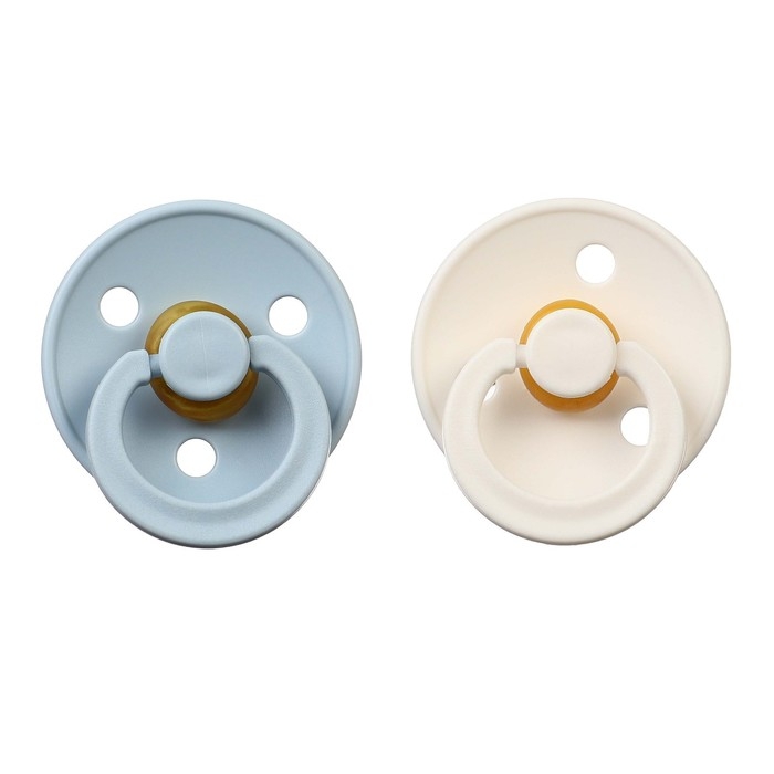 Набор сосок - пустышек из латекса, от 6 мес., ортодонтические, 2 шт. Набор сосок - пустышек из латекса, от 6 мес., ортодонтические, 2 шт.