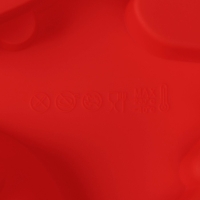 Форма для выпечки новогодняя Доляна &laquo;Новый год. Праздник к нам приходит&raquo;, силикон, 26&times;17,5 см, 6 ячеек, цвет красный