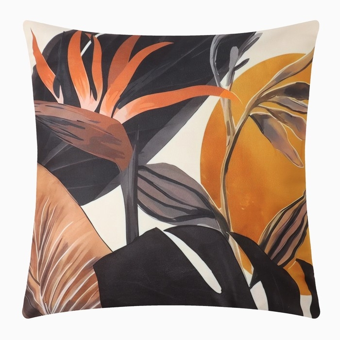 Набор декоративных наволочек Этель Summer 45 х 45 см - 2 шт, полиэстер, велюр Набор декоративных наволочек Этель Summer 45 х 45 см - 2 шт, полиэстер, велюр