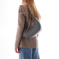 Сумка женская хобо на молнии TEXTURA, средний размер, цвет серый Сумка женская хобо на молнии TEXTURA, средний размер, цвет серый