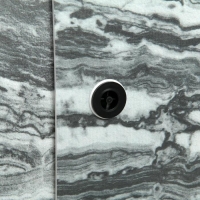 Экран для ванны "Кварт Черный мрамор", 168 см