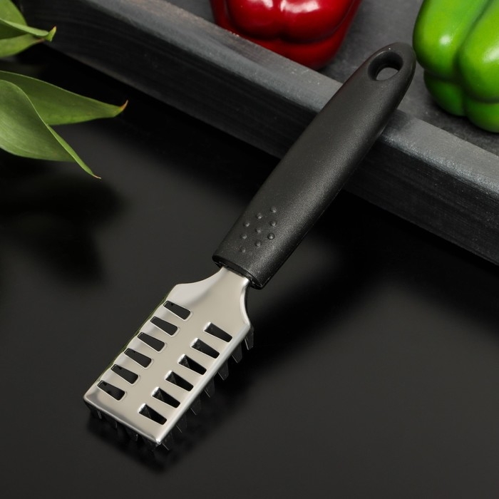 Рыбочистка Доляна &laquo;На века&raquo;, 18 см, цвет чёрный