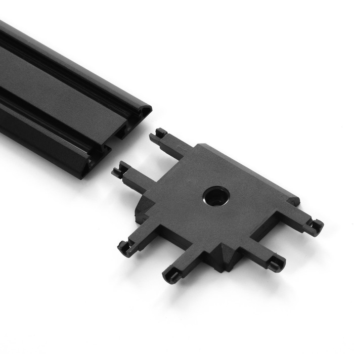 Коннектор SLIM Коннектор SLIM "Т-образный" 4-жильный черный 0,7х4х2см