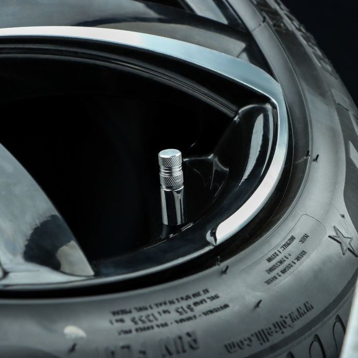 Колпачок на вентиль TORSO, хром, набор 4 шт