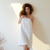 Парео вафельное банное Этель «Boho» 80*145 см. цв. белый, 100% хл, 290 г/м2 Парео вафельное банное Этель «Boho» 80*145 см. цв. белый, 100% хл, 290 г/м2