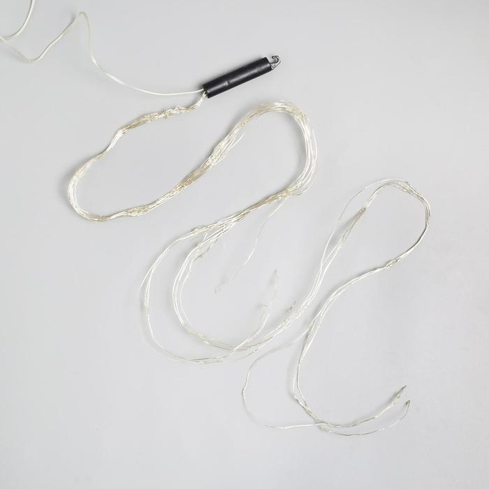 Гирлянда «Дреды» 1.5 м, IP20, серебристая нить, 125 LED, свечение тёплое белое, 12 В Гирлянда «Дреды» 1.5 м, IP20, серебристая нить, 125 LED, свечение тёплое белое, 12 В