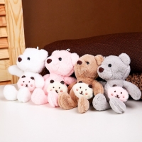 Мягкая игрушка &laquo;Медвежонок&raquo;, 11 см, цвета МИКС