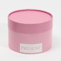 Набор шляпных коробок 3 в 1, упаковка подарочная, &laquo;Нежные цвета&raquo;, 16 х 10, 14 х 9, 13 х 8,5 см