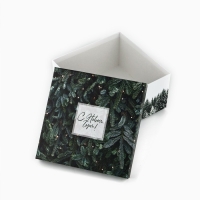 Набор подарочных коробк 5 в 1 &laquo;Снежная зима&raquo;, 14 х 14 х 8&ndash;22 х 22 х12 см, Новый год