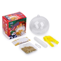 Ёлочный шар своими руками «Яркого Нового года» с пожеланиями, новогодний набор для творчества Ёлочный шар своими руками «Яркого Нового года» с пожеланиями, новогодний набор для творчества