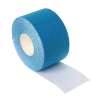 Кинезио - тейп, 3,8 см &times; 5 м, цвет синий