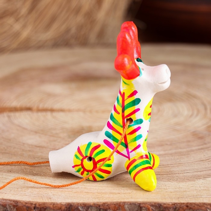 Филимоновская игрушка - свисток &laquo;Олень&raquo;