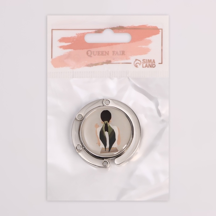 Крючок для сумки и зонта &laquo;Девушка&raquo;, раскладной, 10 кг, d 4,5 см