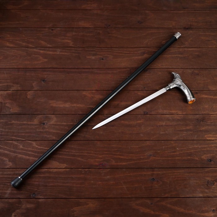 Сувенирное изделие Трость с кинжалом, клинок 30см, ручка Орел Сувенирное изделие Трость с кинжалом, клинок 30см, ручка Орел
