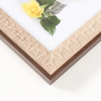 Фоторамка пластик 10х15 см "Муза" какао 17,7х12,2х1,1 см