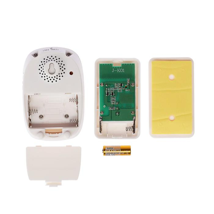 Звонок Luazon LZDV-33, беспроводной, 3хAA (не в комплекте), LR23A, бело-золотистый Звонок Luazon LZDV-33, беспроводной, 3хAA (не в комплекте), LR23A, бело-золотистый