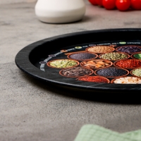 Поднос &laquo;Специи&raquo;, 28 х 1,6 х 0,32 см, металл