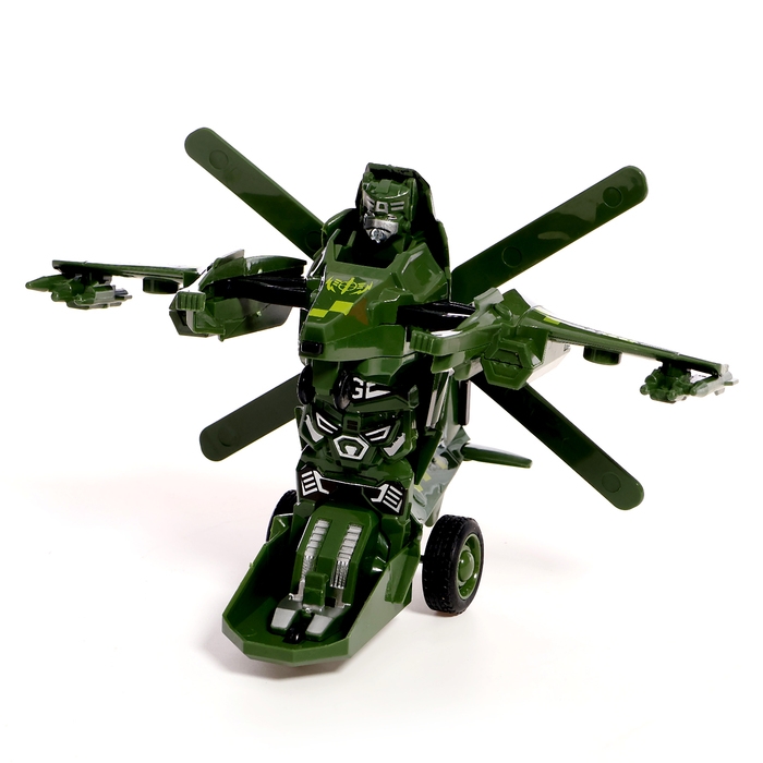 Робот &laquo;Вертолёт&raquo;, инерционный, трансформируется при столкновении