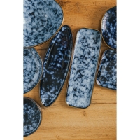 Блюдо керамическое овальное &laquo;Галактика&raquo;, 32,5&times;10 см