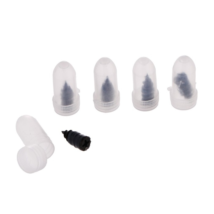 Прорезиненный саморез для ремонта прокола шин, 11.7&times;5.3 мм, набор 5 шт