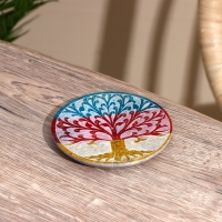 Подставка под благовония "Древо" камень 10 см Подставка под благовония "Древо" камень 10 см