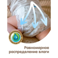 Подгузники-трусики KIOSHI PREMIUM , Ультратонкие, M 6-11 кг, 42 шт