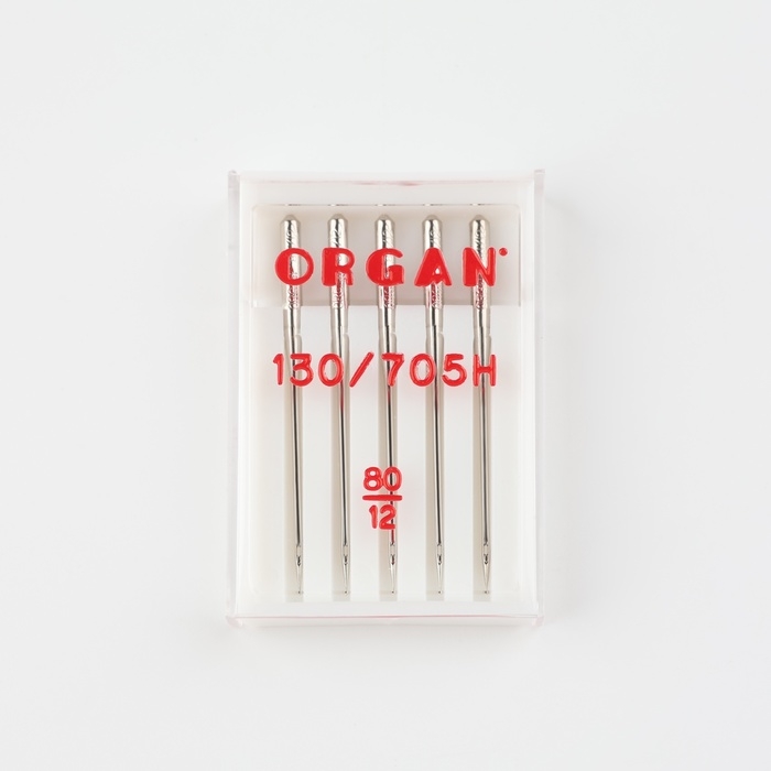 Иглы для бытовых швейных машин, универсальные, №80/12, 5 шт Иглы для бытовых швейных машин, универсальные, №80/12, 5 шт