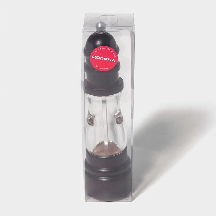 Мельница для специй Доляна &laquo;Эстет&raquo;, 22&times;5,5 см, керамический механизм, дуб