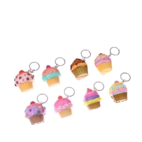 Мялка-сквиши «Пирожное» на брелоке, виды МИКС Мялка-сквиши «Пирожное» на брелоке, виды МИКС