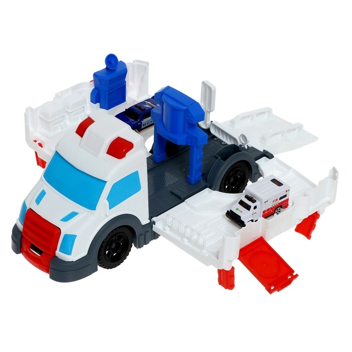 Парковка &laquo;Скорая&raquo;, трансформация, подвижные детали