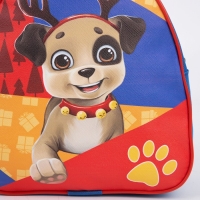 Новогодний детский рюкзак &laquo;Пёс Санта Клауса&raquo;, на новый год