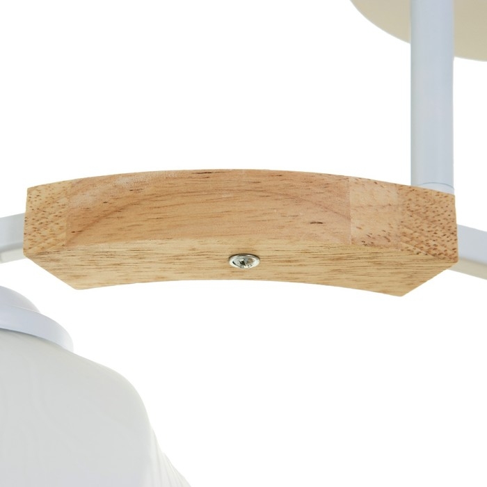 Люстра "Антер" 5хЕ27 40Вт белый 57х57х27 см BayerLux