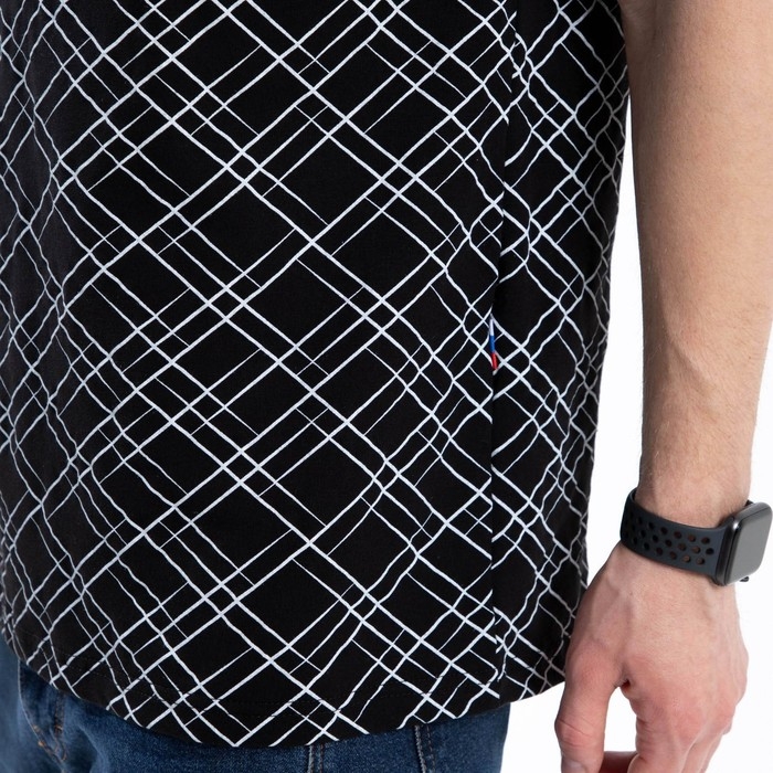 Футболка SL Футболка SL "Геометрия", 48, чёрный