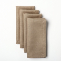 Набор салфеток Этель Light 40х40 см - 4 шт, 100% лён Набор салфеток Этель Light 40х40 см - 4 шт, 100% лён