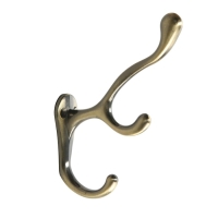 Крючок мебельный CAPPIO WAND, трехрожковый, бронза Крючок мебельный CAPPIO WAND, трехрожковый, бронза