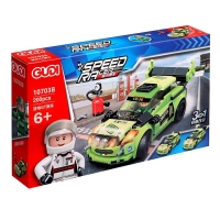 Конструктор &laquo;Гонка. Ралли&raquo;, 3 варианта сборки, 200 деталей