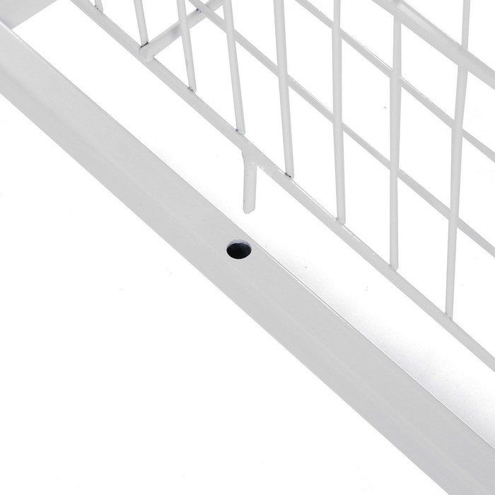 Горка-накопитель из четырёх корзин, 63&times;43&times;120, цвет белый